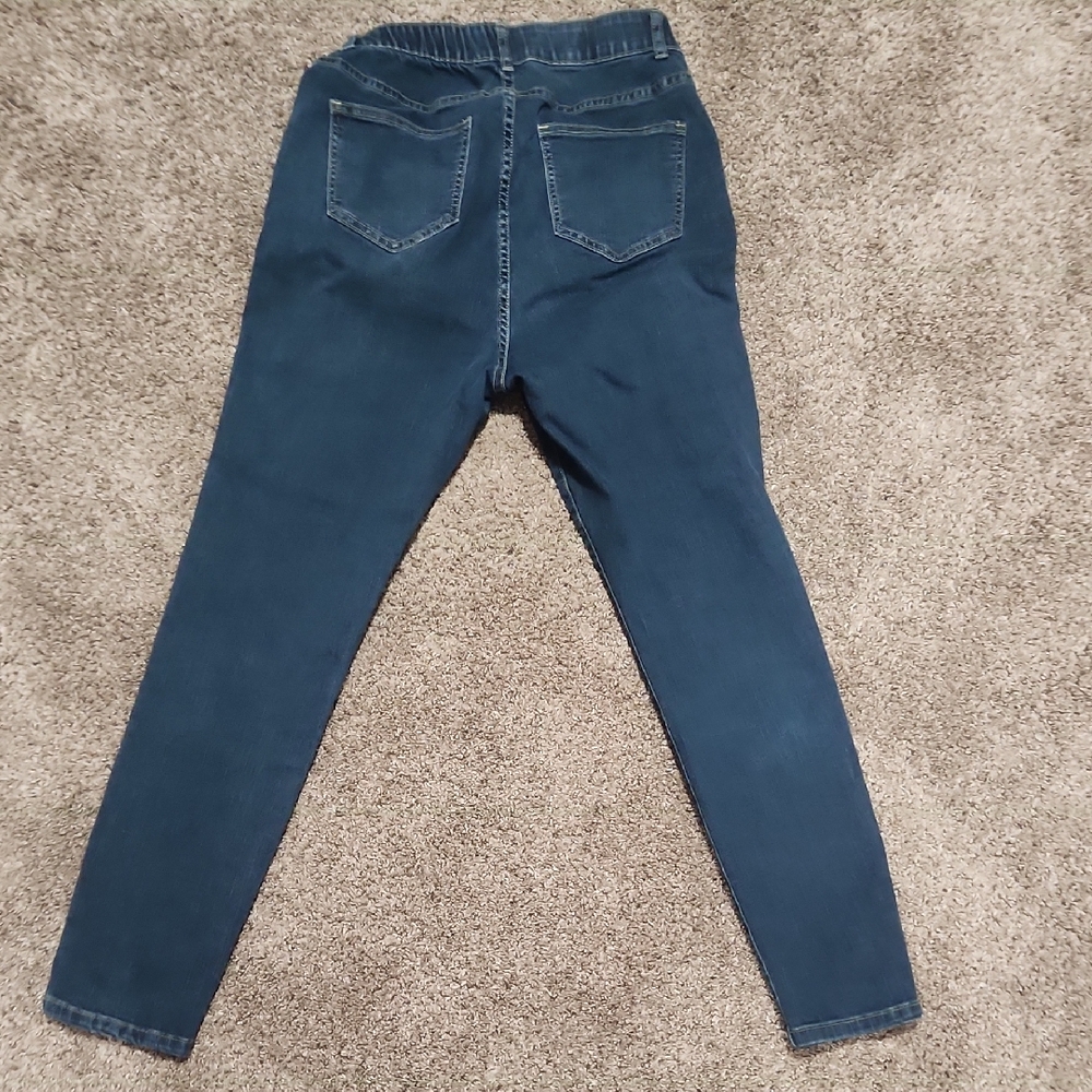 BloomChic Women's Deep Blue Skinny Jeans